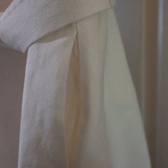 Ann Taylor | Off-White Fit & Flare Dress, Size 2 - Picture 9 of 13